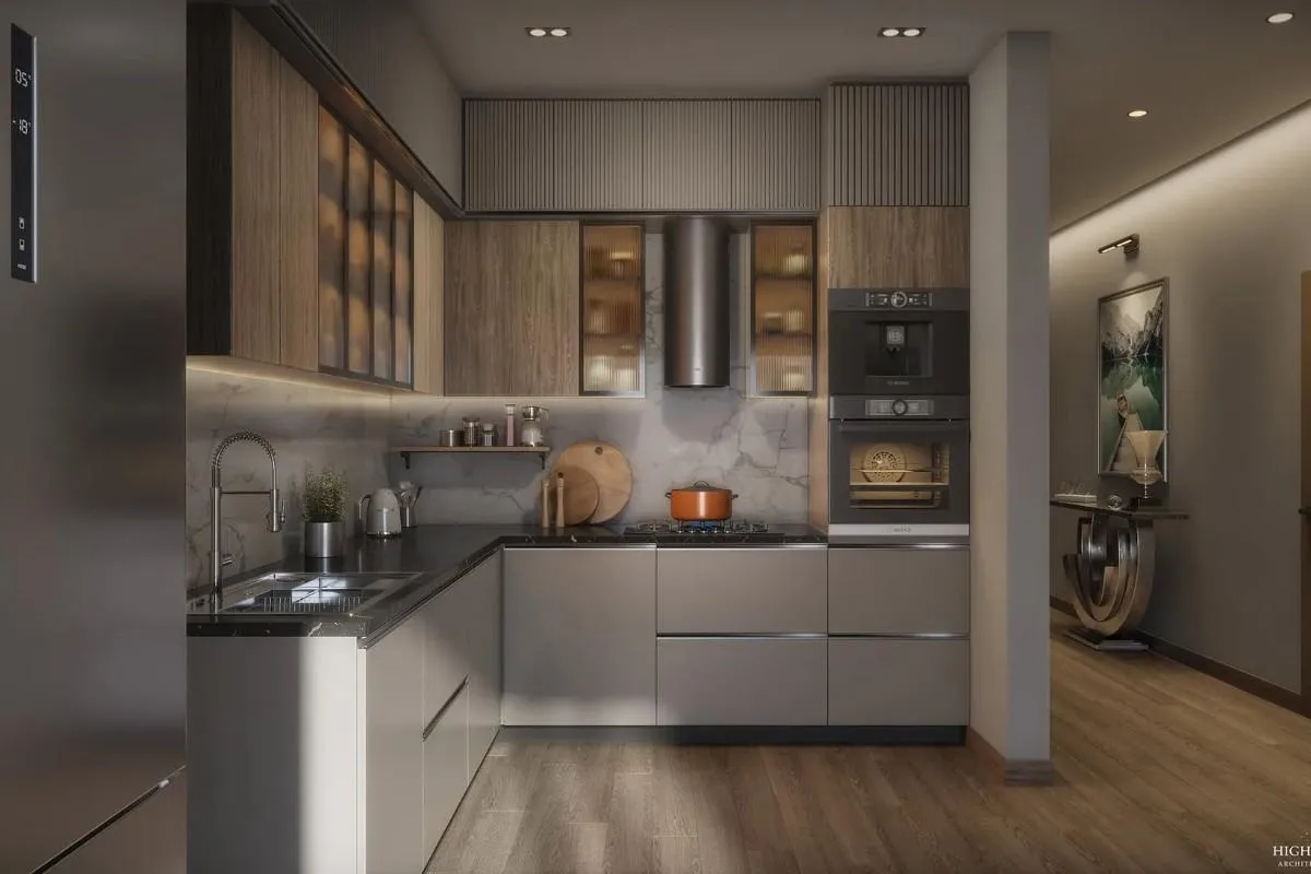 Kitchen at Sattva Forest Ridge