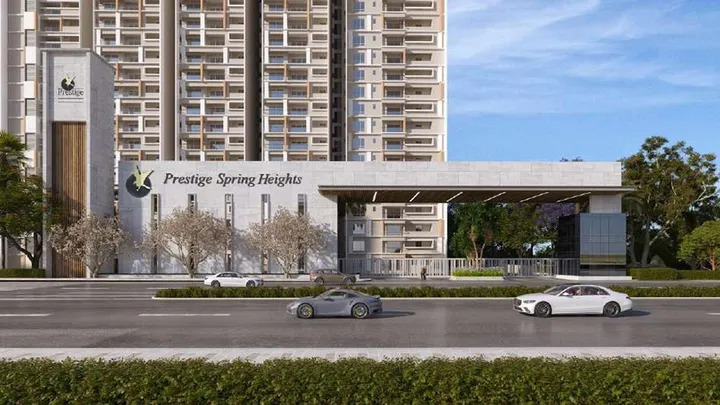 Main entrance at Prestige Spring Heights