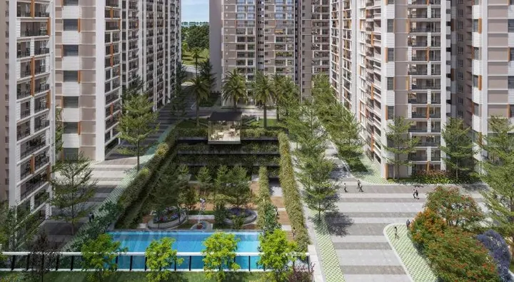 Green community spaces at Prestige Spring Heights