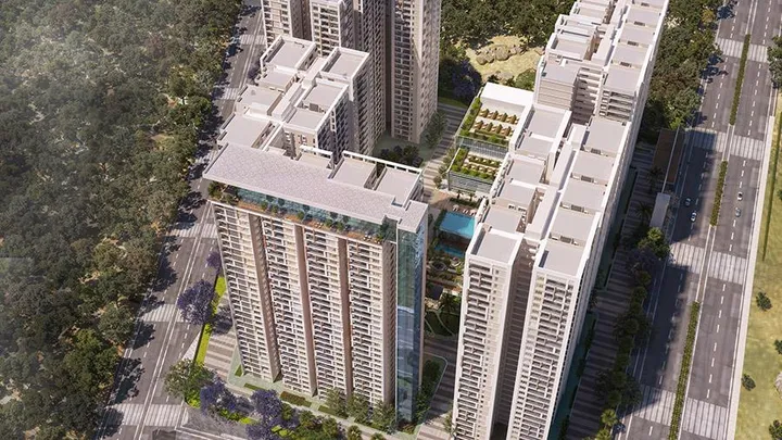Aerial view of Prestige Spring Heights