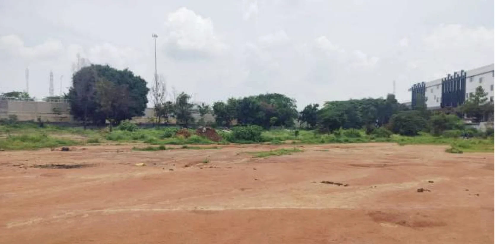 Project site of Mahindra Kadugodi