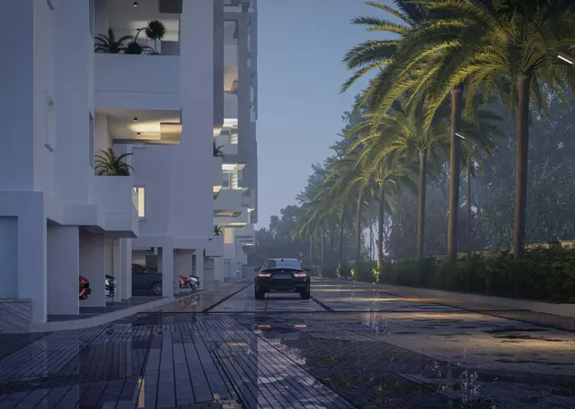 Driveway at Anvita Ivana