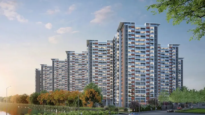 Towers view at Embassy Green Shores