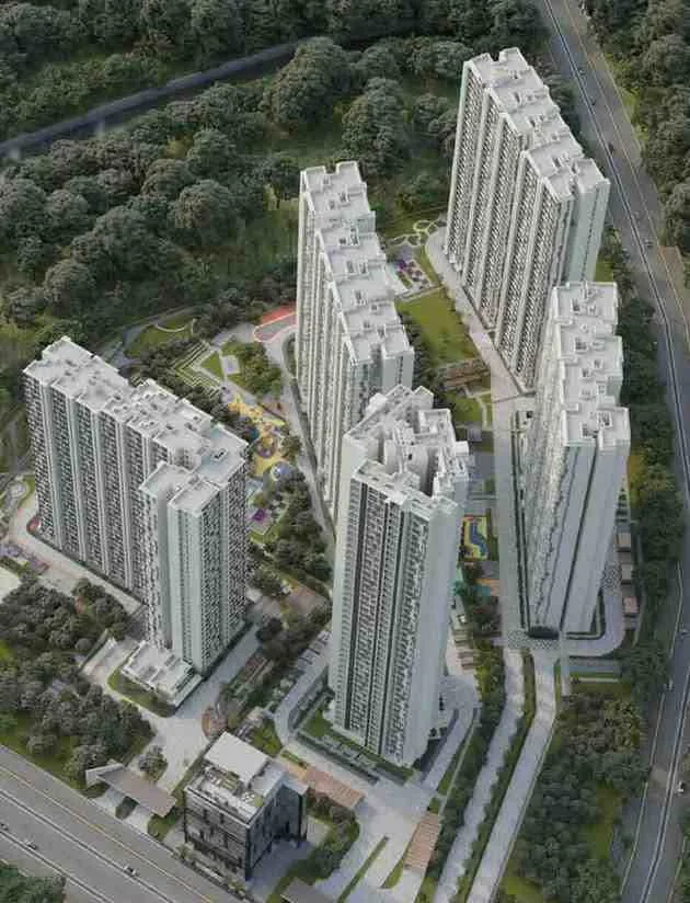 Prestige Highland Hideaway aerial view