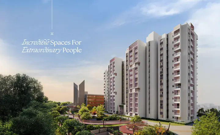 Garden view at Saffron by SUYUG