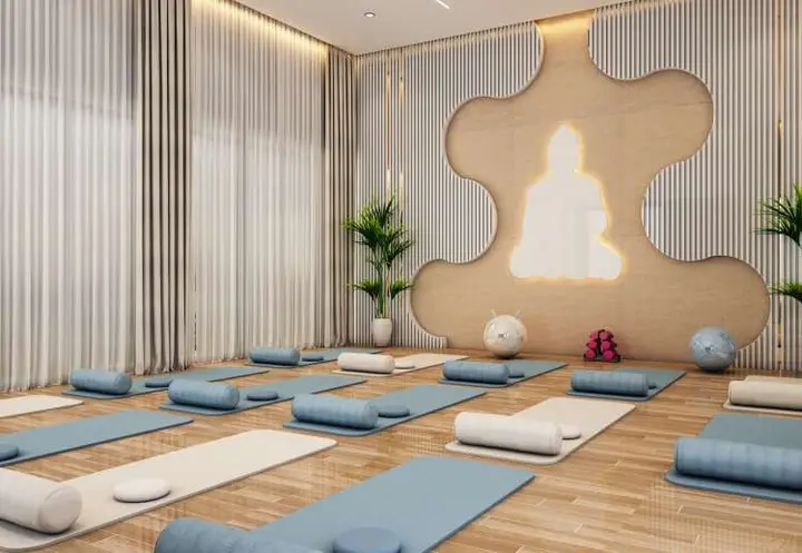 Yoga and meditation room at Allure Avani