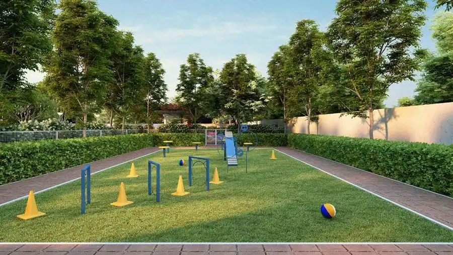 Children’s play and activity zone at Abhee Codename You