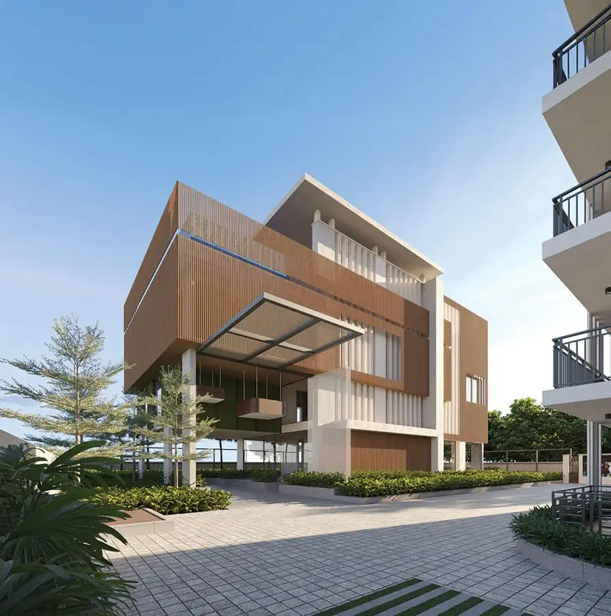 Clubhouse exterior at Abhee Serenity Springs