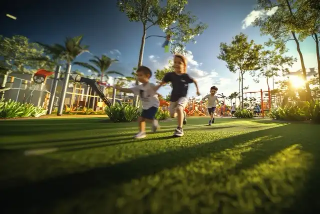 Children's play area at Prestige Evergreen