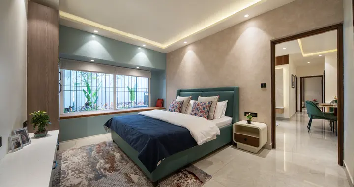 Bedroom interior at Keya Urban Forest