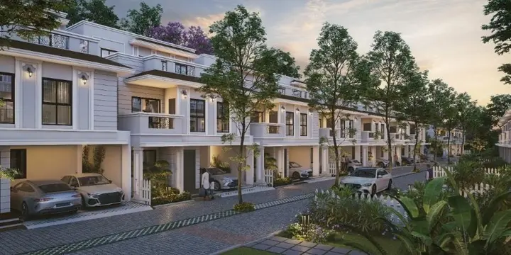 Luxury villa row at NVT A Wonderful World