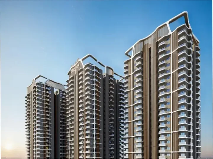 Premium tower elevation design at Rajapushpa Skyra