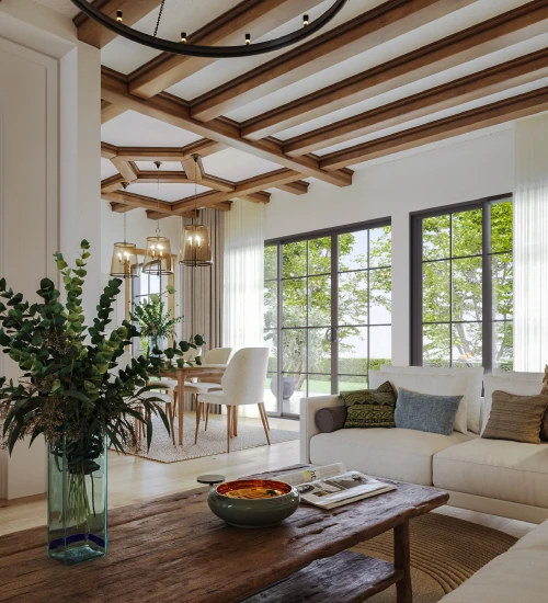 Sobha Oakshire Living Room