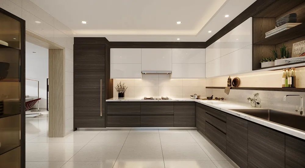 Sobha Manhattan Towers Town Park Kitchen