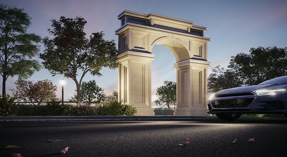 Sobha Manhattan Towers Town Park Washington Arch