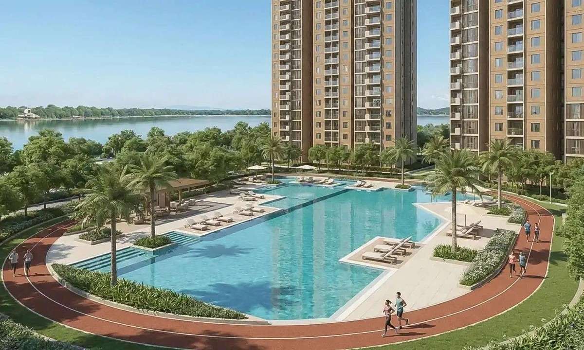 Assetz Codename Twin Lake City Horamavu Swimming Pool