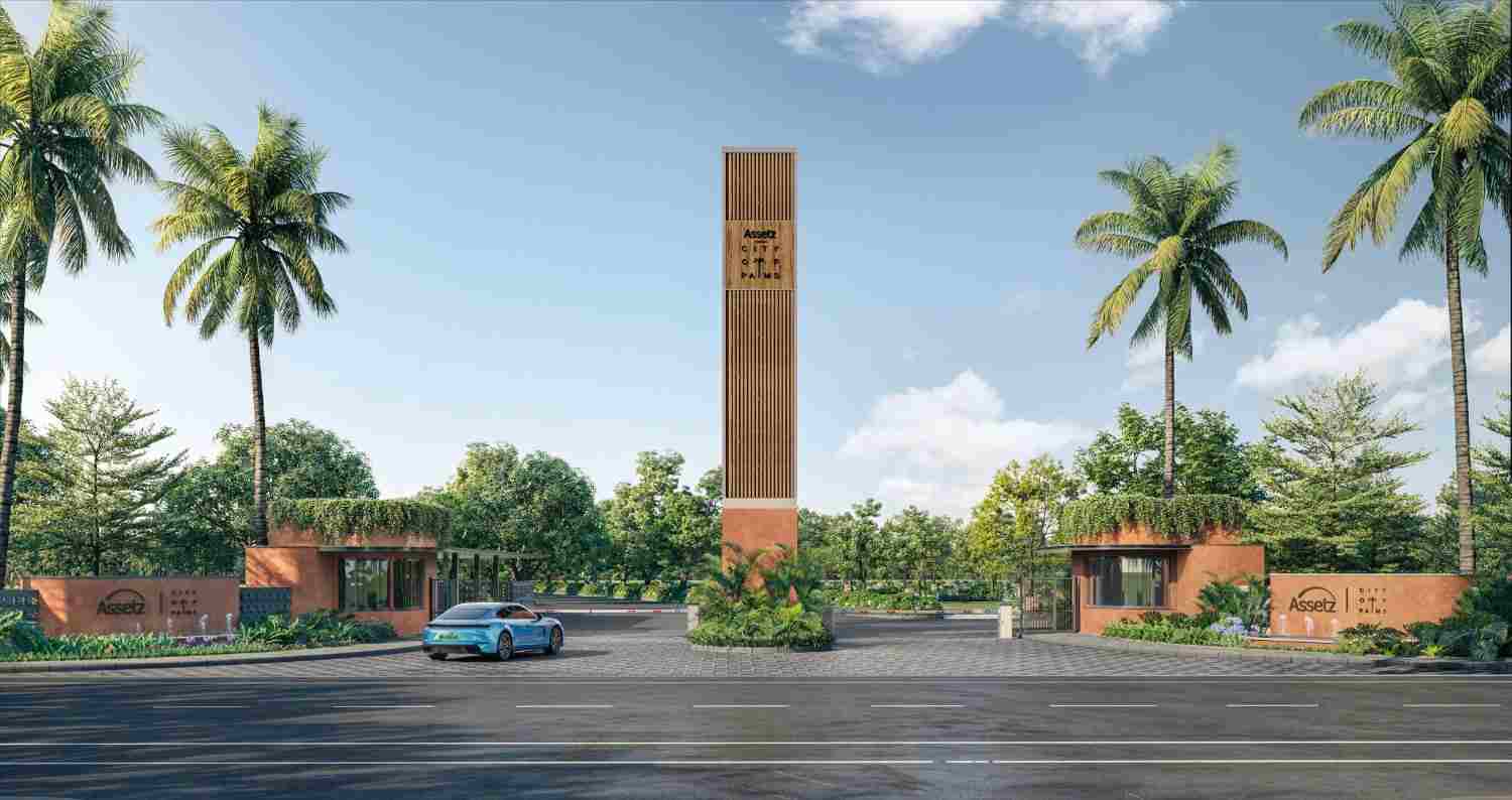 Assetz Codename Palmscape Plots Main Entrance