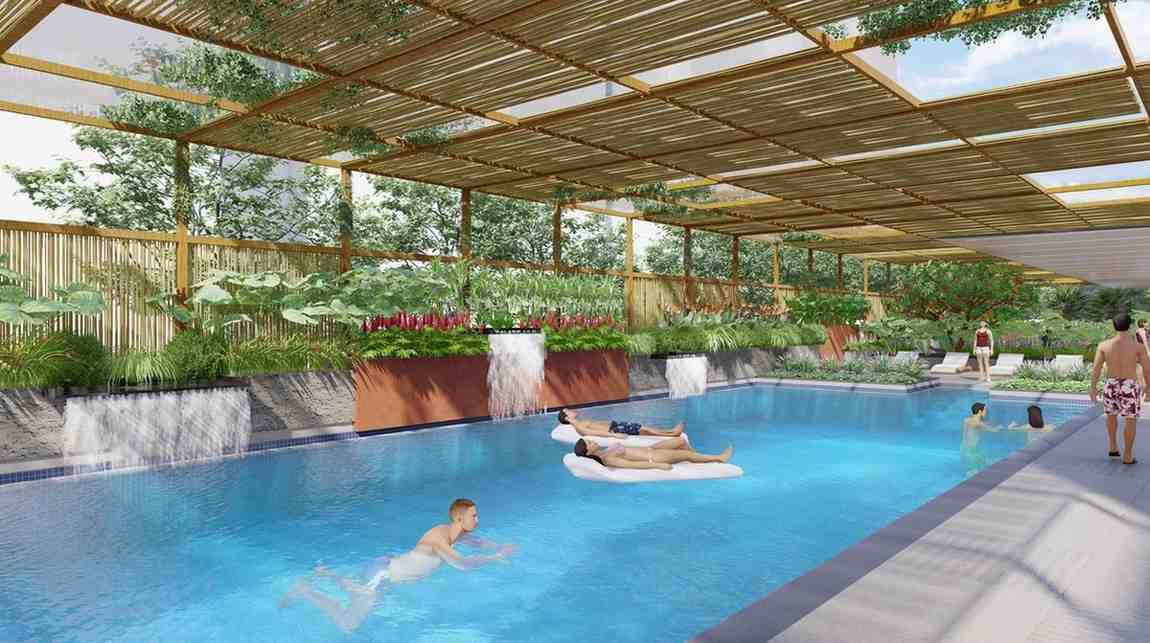 Bren Park City Swimming Pool View