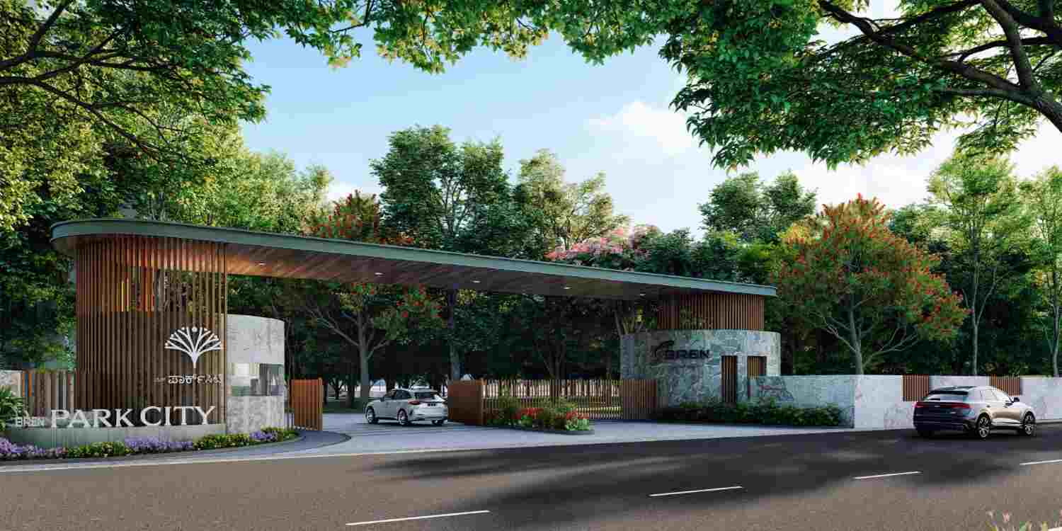 Bren Park City Main Entrance Gateway Elevation