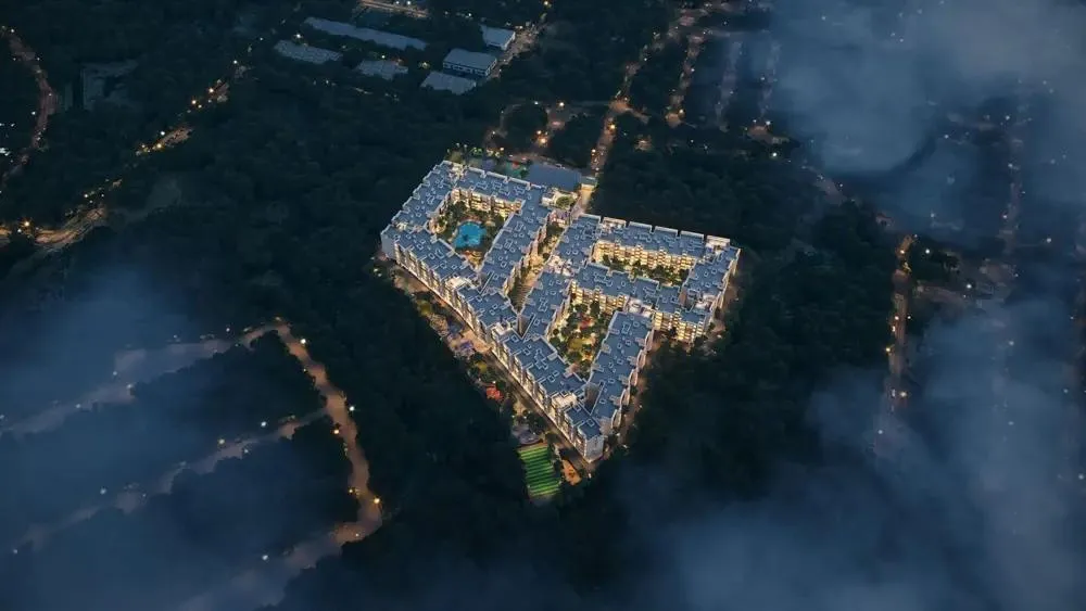 Casagrand Moondance Aerial View of Residential Blocks