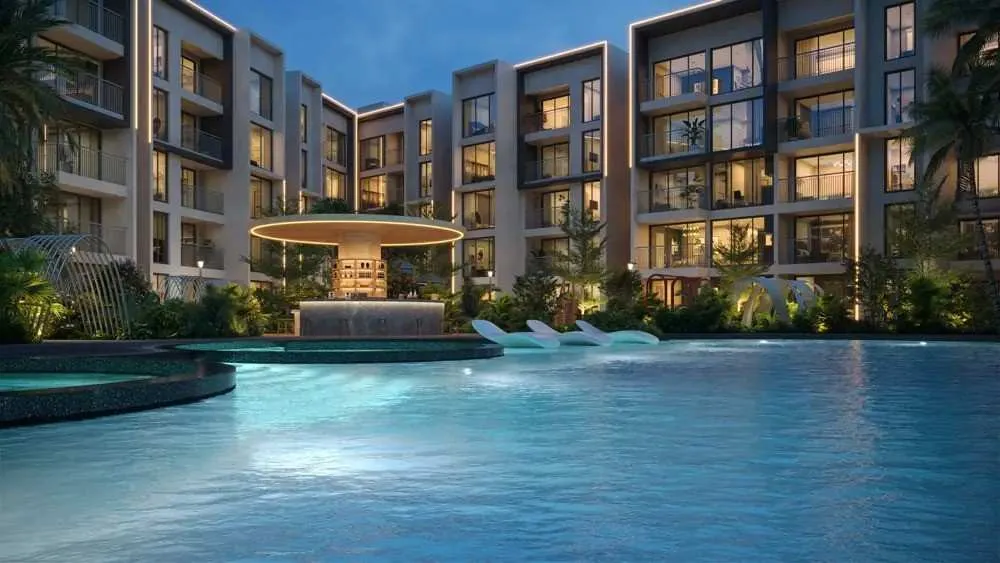 Casagrand Moondance Illuminated Pool Lounge