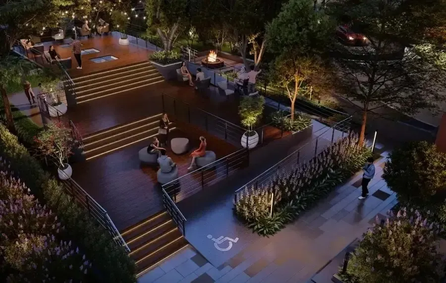 CKPC Heart of Harmony Seating Plaza