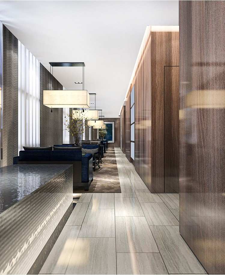 CNTC Presidential Tower Interior Lobby and Reception