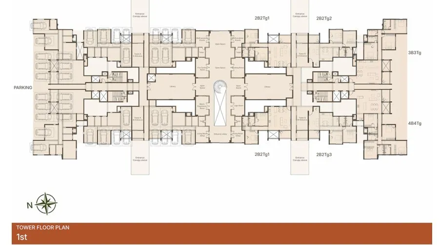 Graviti Hanging Gardens Tower Floor Plan 1st Floor