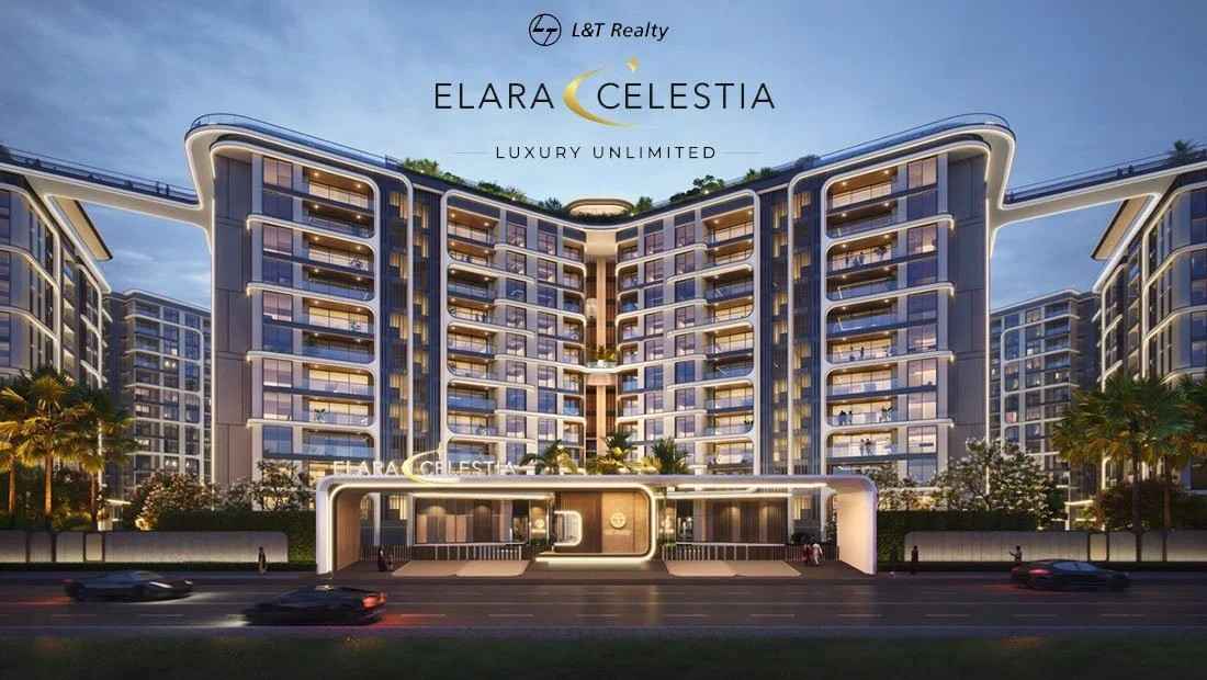 L&T Elara Celestia Main Elevation