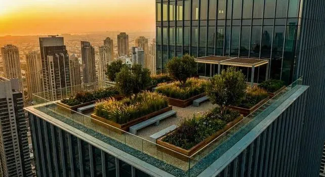 L&T Elara Celestia Rooftop Garden