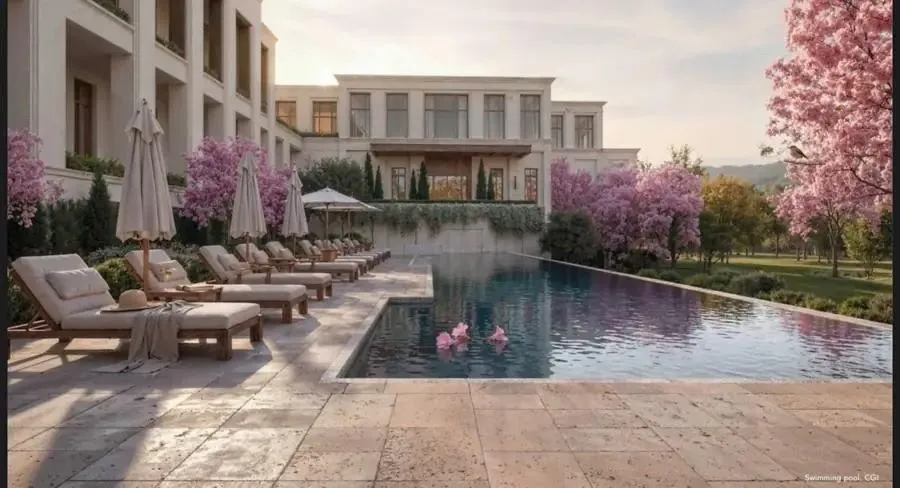 Lodha Beaumont Estate Fiorana Swimming Pool Deck