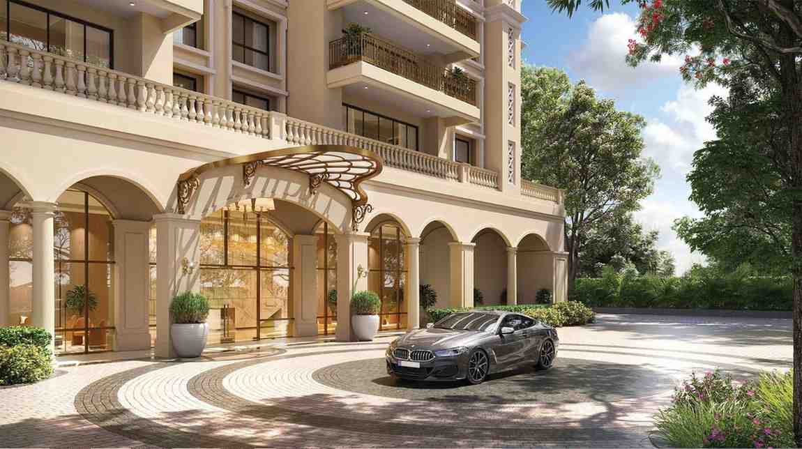 Lodha Beaumont Estate Fiorana Drop Off Entry Porch