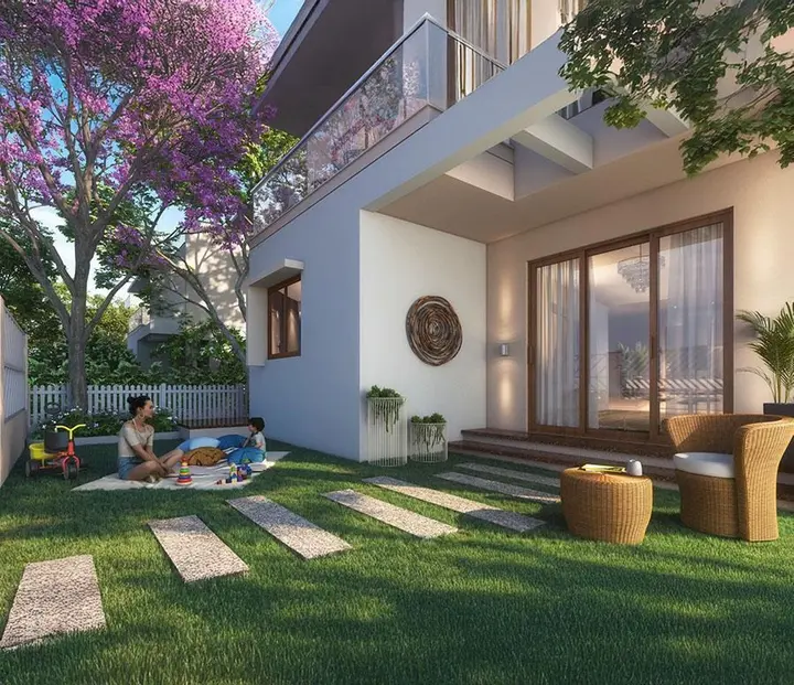 NVT A Wonderful World Private Backyard Villa Space