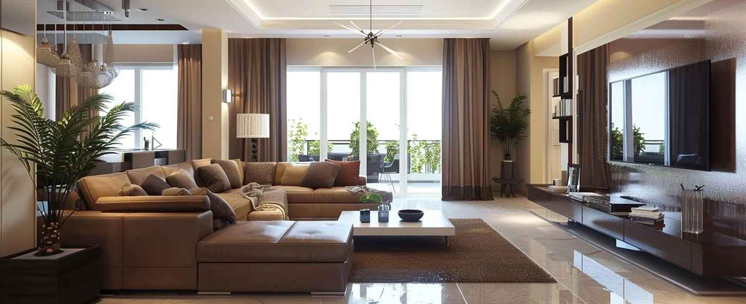 Purva Codename Diamond Living and Dining Room Interior