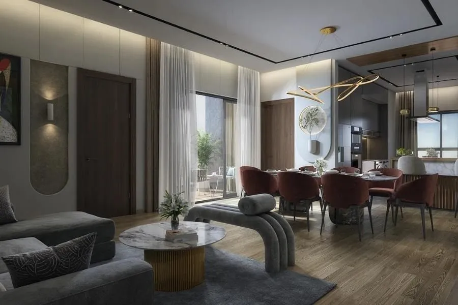 Sattva Aaranya Living and Dining Interior