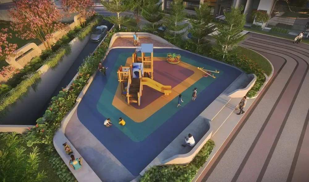Children's play area at Sumadhura Elysium Panathur