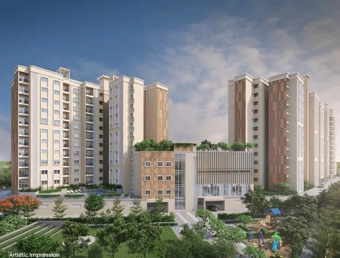 Building elevation of Shriram 107 SouthEast Attibele