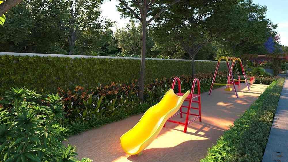 Toddler play area at Suraksha Whispering Waves Begur