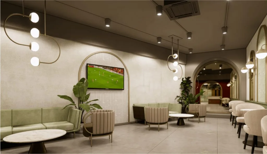 Clubhouse amenity at Adarsh Rosewood Bellandur