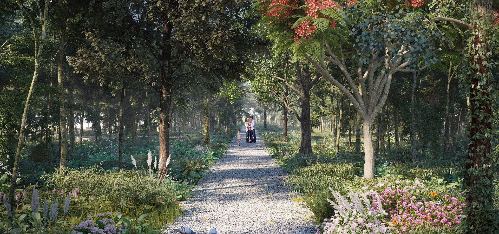 Amenity zone at Godrej Woodland Sarjapur Road Extension