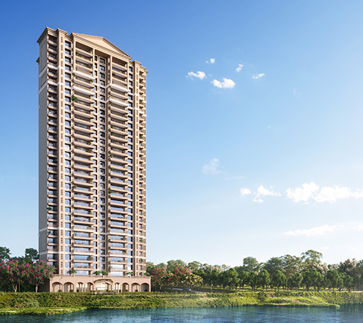 Rooftop swimming pool at Lodha Bannerghatta Road