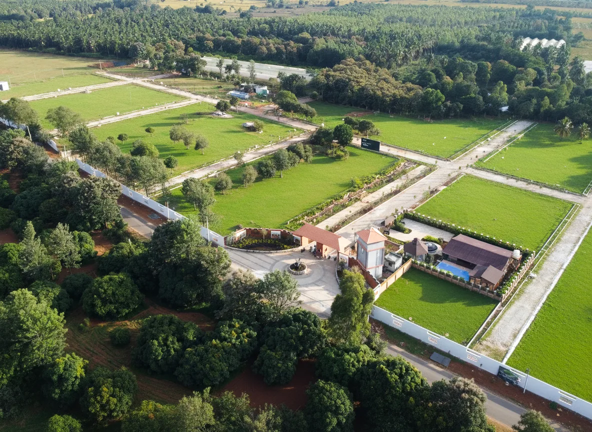 Orchard zone at Saibya Sapling Doddaballapur Nandi Hills Road