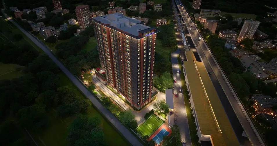 Landscaped gardens at Purva Heritage Hosur Road