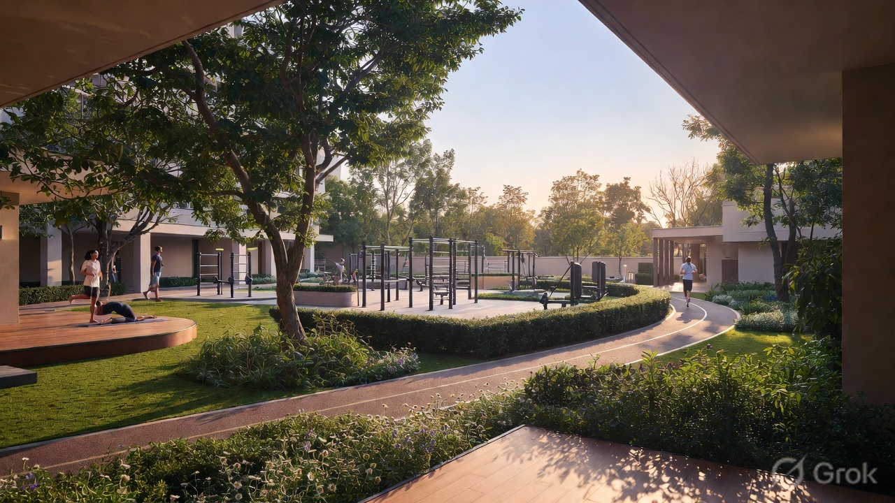 Clubhouse view at Fresh As A Daisy Mavallipura Yelahanka
