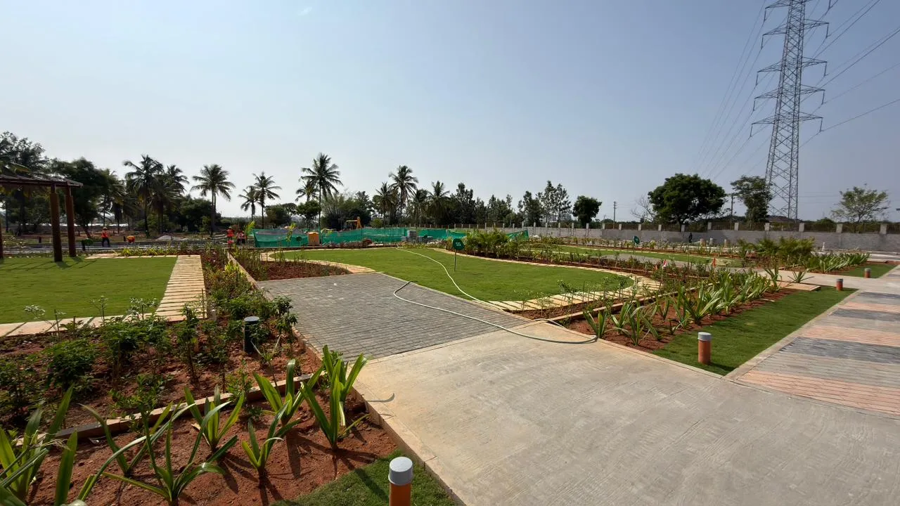 Clubhouse view at Fortius Good Earth Chapparakallu Devanahalli