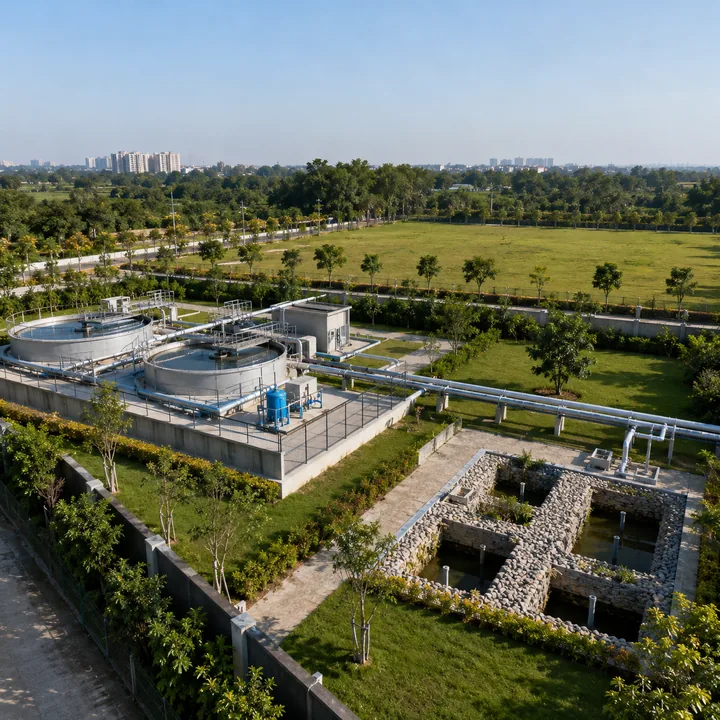 Water infrastructure at Brigade KIADB Devanahalli township