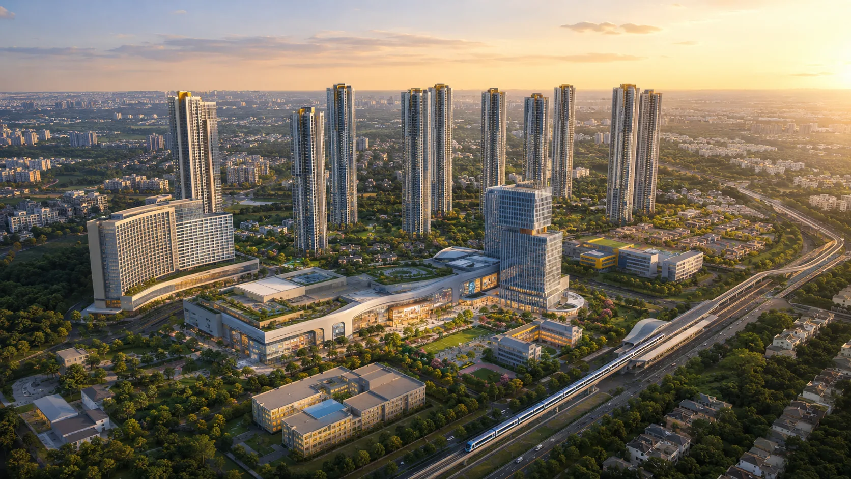 Brigade Mega Mixed-Use Township Old Madras Road