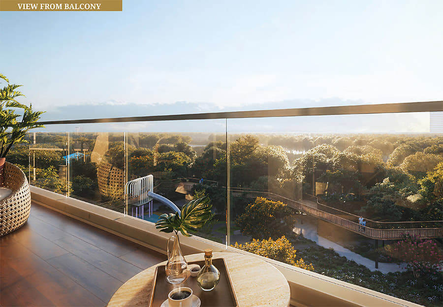 Eaton Park Balcony View