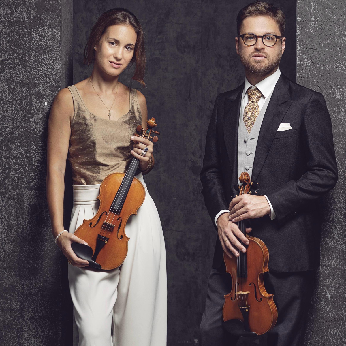 Liù Pelliciari e Edoardo Zosi, duo di violini | Teatrino di corte della Villa Reale di Monza