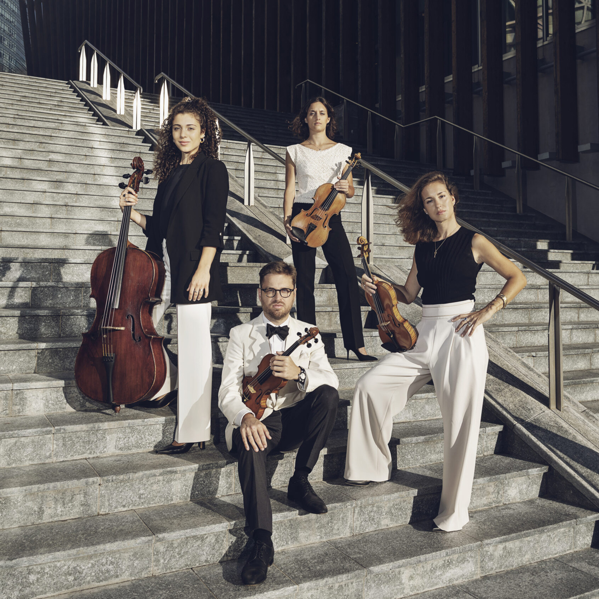 7° Concerto Serie Smeraldo | Quartetto Adorno | Lucas Debargue, pianoforte | “Filosofia musicale”